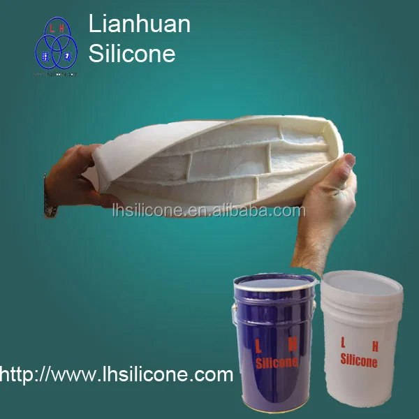 

2016 best selling decorative ledge moulding plaster molds making rtv-2 liquid silicone rubber