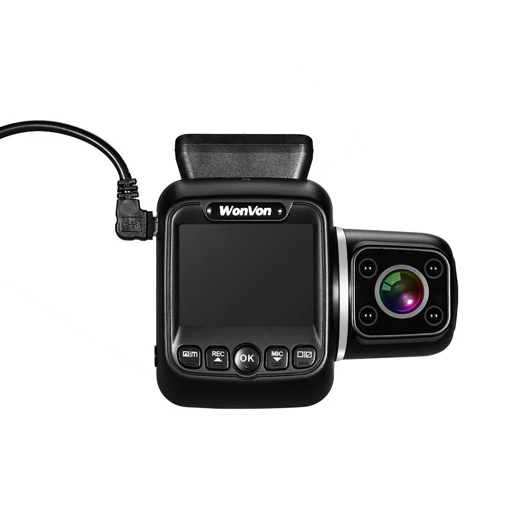 Wonvon M2 двойной объектив Dash Camera1080P 30FPS WiFi Автомобильный видеорегистратор NT96660 2