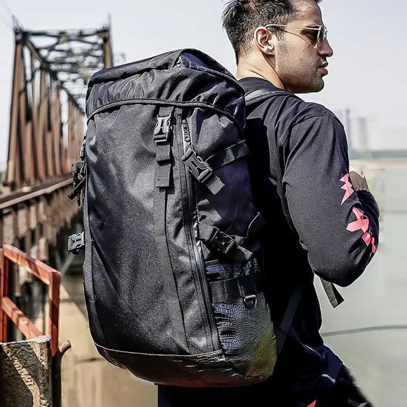 

Mountaineering bag men's large capacity backpack men and women travel luggage bag male Business trip Laptop backpack big mochila
