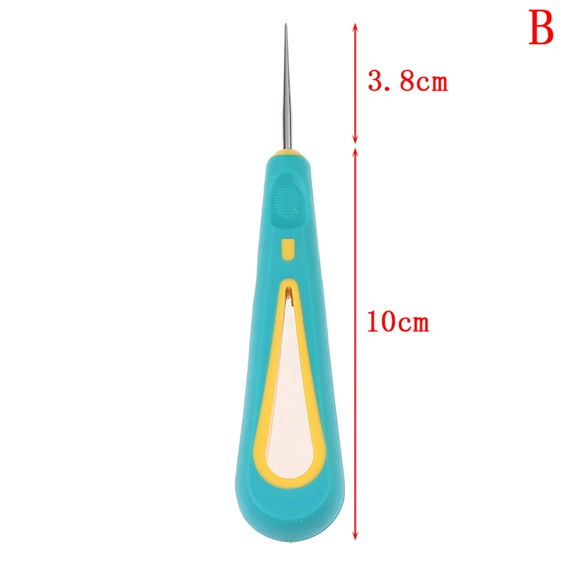 Шило крюк иглы стальная БРОШЮРОВЩИК отверстие пробивая Швейные Шило иглы для кожаной обуви ремонт съемный ручной БРОШЮРОВЩИК конус