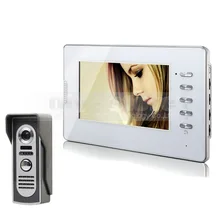DIYSECUR Wired Video Intercom Door Phone Doorbell 600TVL IR Camera 7″ LCD Monitor 1v1
