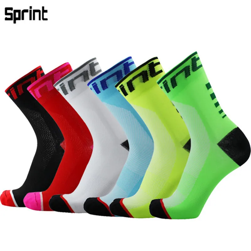 Compressprint профессиональные брендовые велосипедные спортивные носки для защиты ног дышащие впитывающие носки для велосипедистов велосипедные носки