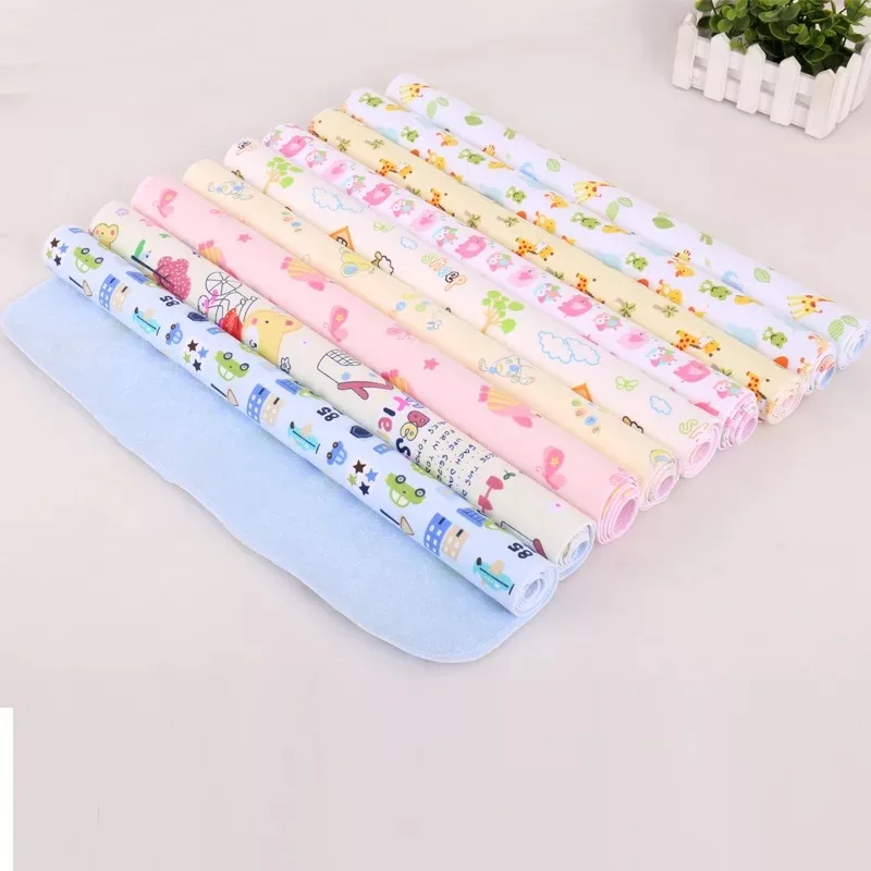 Changing Pad Baby Nappies Diaper Changing Mat Baby Cloth  Waterproof Diapers Reusable