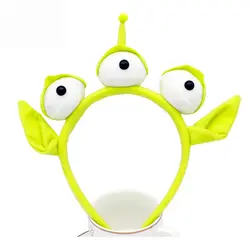 Аниме-игрушка сказочная игрушка инопланетянин 3 глаза Плюшевые Уши набивная повязка на голову повязка для волос взрослые дети вечерние