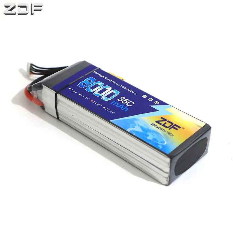 Аккумулятор Lipo ZDF 14 8 в 8000 мАч 35C-70C | Игрушки и хобби