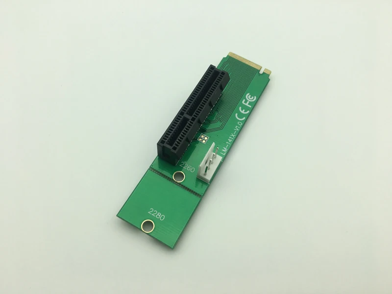 Новый NGFF M2 M.2 PCI E 4x 1x переходная плата для слота карты адаптер мужчин и женщин PCIE