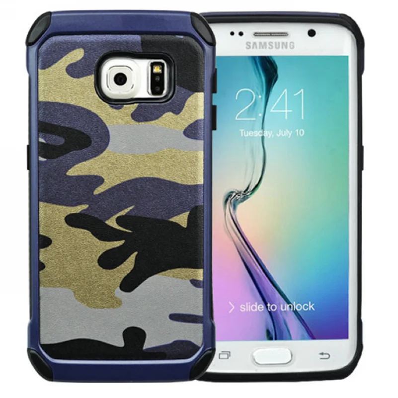 For Samsung Galaxy Note 4 N9100 Hybrid Armor Plastic + TPU 2 in 1 Army Camo Camouflage Rear Cover Case |