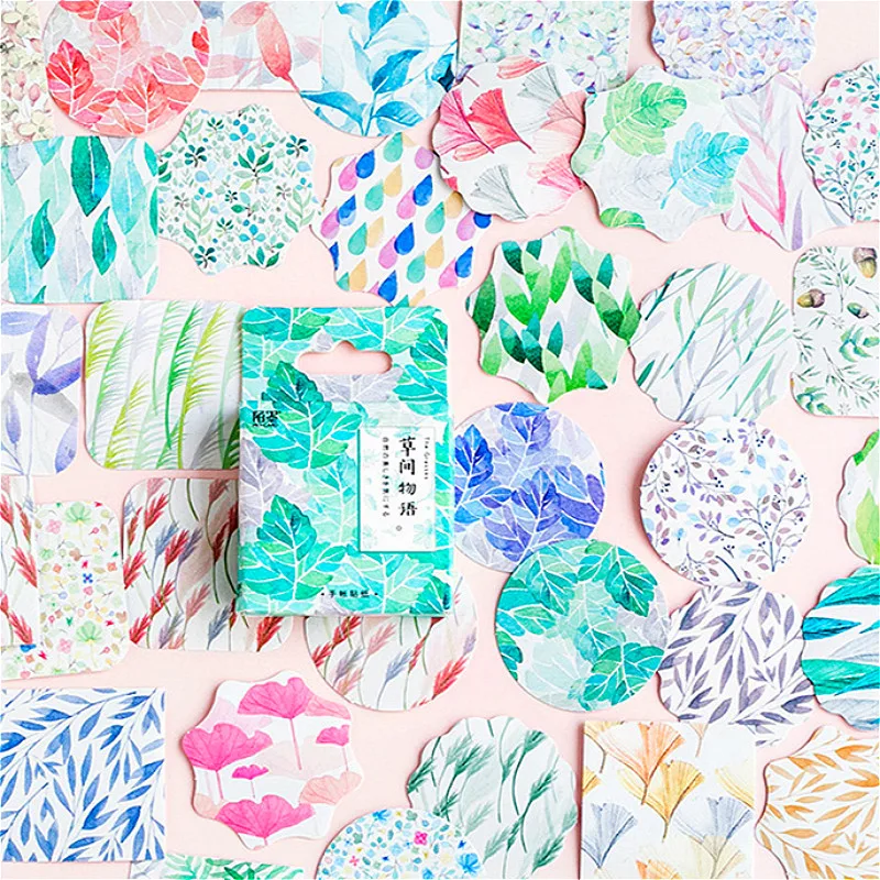 

Hot Sale 45pcs/set Pattern Notebook Diary Drawing Painting Graffiti Soft Cover Paper Memo Pad Office School Supplies Gift