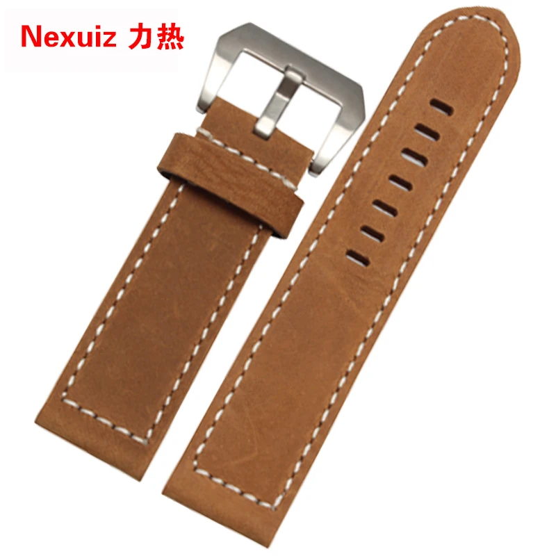 Ремешок для часов из натуральной кожи 22 | 24 мм|luxury watch straps|genuine leather strapwatch strap