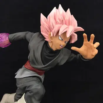 

Anime Dragon Ball Action Figures Shock Wave Super Saiyan Son Goku Action Figure Pink Hair Goku Figura Goku Figure Toy Model Doll