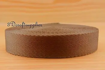 

5 yards 3/4 inch ( 19 mm ) heavy weight nylon webbing for key fob strap ZC64