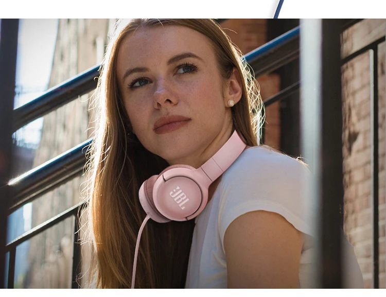 JBL TUNE 500 проводные наушники для компьютера Bass Ouvido Jbl Auriculares гарнитуры ПУ кожа Ушные