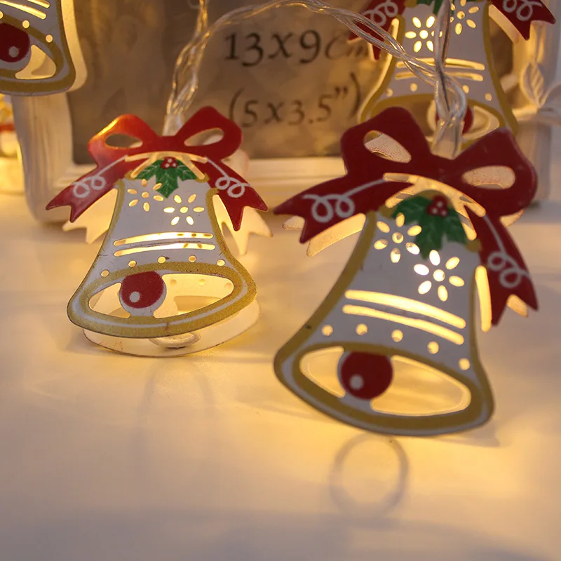 Led String Lights Snowman Christmas Light Painted Bell Elk Candle Home Wedding Decoration Lamp 10Led 1.8M Fairy Holiday Lights Led String Lights Snowman Christmas Light Painted Bell Elk Candle Home Wedding Decoration Lamp 10Led 1.8M Fairy Holiday Lights