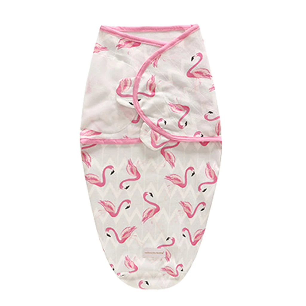 Spring Summer Style 100% Cotton Baby Sleeping Bag Infant Swaddle Blanket