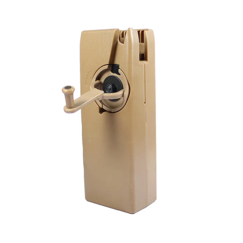  WoSporT Airsoft Paintball M4 BB Speed Loader 1000rd Rounds Plastic Hand Crank Military Quick Loader
