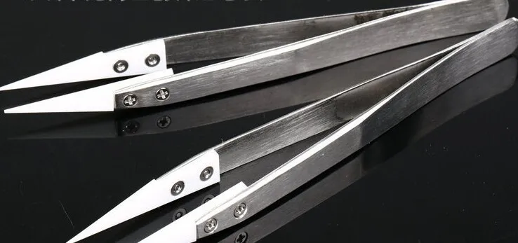 Anti-static ceramic removable stainless steel tweezers electronic cigarette factory direct supply | Инструменты