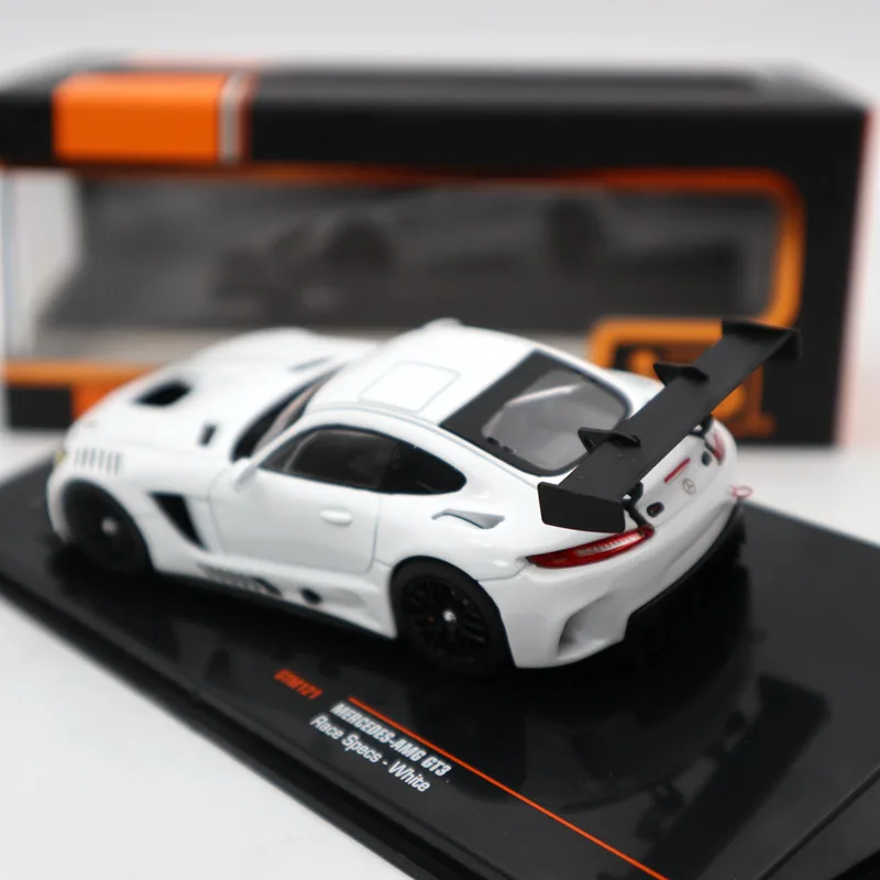 IXO 1:43 Me~ des-AMG GT3 Racing Specs-белый GTM121 литые модели Ограниченная серия Коллекция игрушек автомобиль