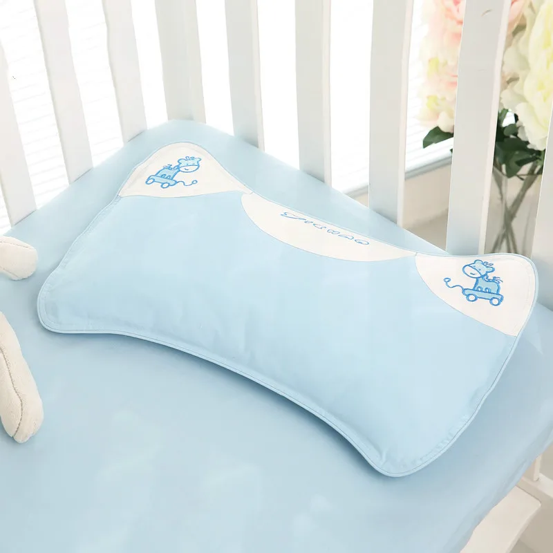 

Lengthened Baby Shaping Pillow Filled With Buckwheat Help Sleep Soft Comfortable Infant Pillow For 0-6 Years Unisex Newborns