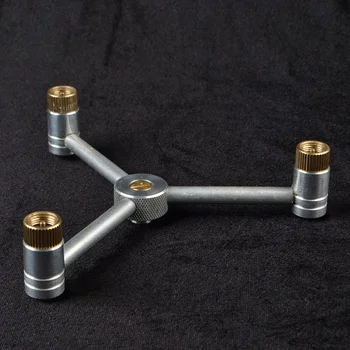 

Triangle Multi-cylinder Connector Adaptor Outdoor Camping Stove Fittings Conversion Head Camp Furnace Converter Connector ST