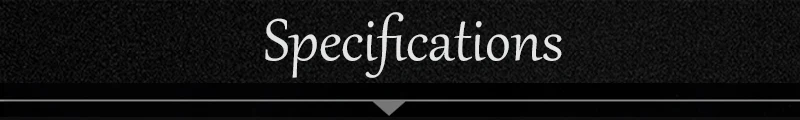 Specifications