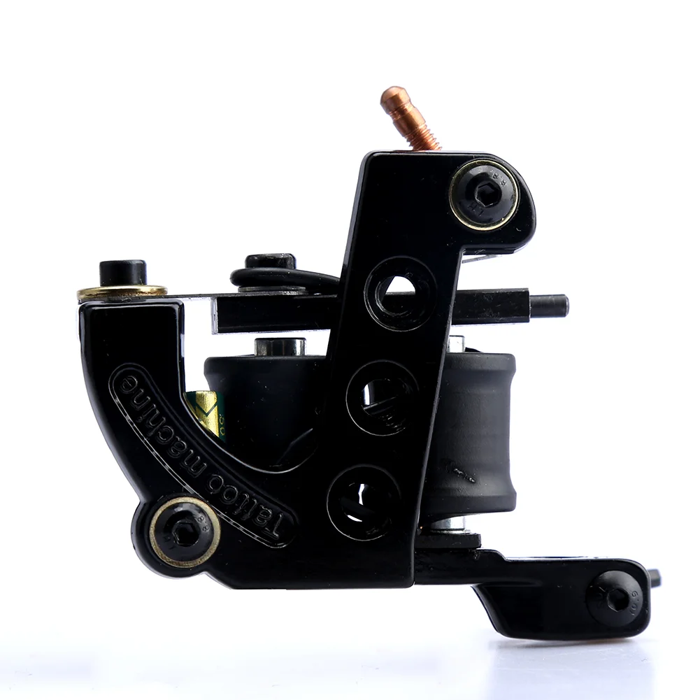 Aliexpress.com : Buy 10 Wrap Coils Irons Custom Chrome Tattoo Machine For Shader Tattoo Beginner