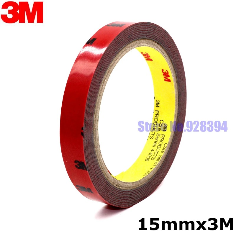 15mm x 3Meter 3M Tape Automotive Auto Truck Car Acrylic Foam Double