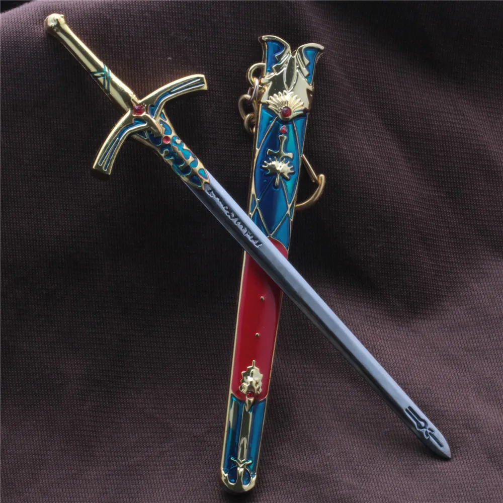 Fashion Comic Products Metal Keychain FATE Zero/stay Night Victory