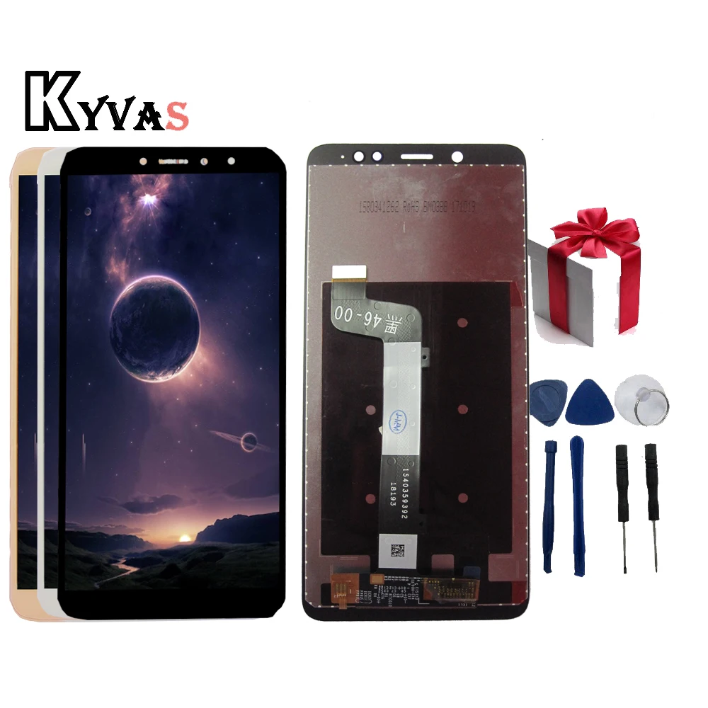 

100% Tested White/Black For Xiaomi Redmi Note 5 / Note 5 Pro MEG7S LCD Display + Touch Screen Digitizer +free tools