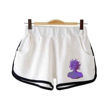

Vaporwave Electronic Music Print Sport Shorts Women Summer Sexy Casual Fashion Comfortable Shorts Hot Sale