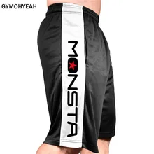 GYMOHYEAH новые мужские шорты Лето уличные мужские короткие шорты для спортзала одежда для бега фитнес спортивные штаны хип-хоп мужские шорты мужские