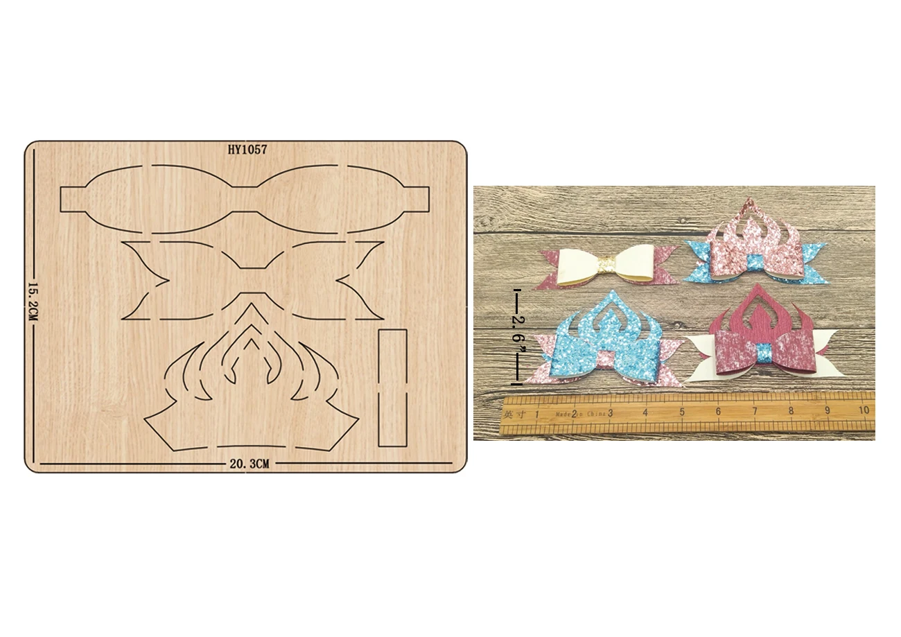 bow cutting dies 2019 new die cut &wooden dies Suitable for common die