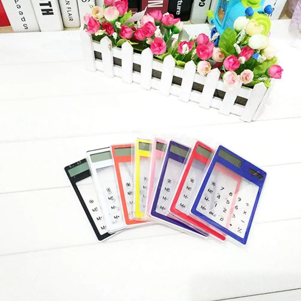 حار-الهدايا الإبداعية رقيقة جدا تعمل باللمس حاسبة بالطاقة الشمسية حار-الهدايا الإبداعية رقيقة جدا تعمل باللمس حاسبة بالطاقة الشمسية