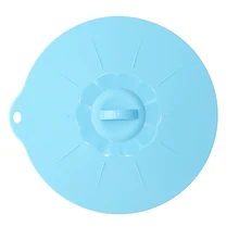 5 Pcs/Set Household Reusable Food Grade Silicone Bowl Seal Lid Heat-Resistant Pot Cover Fresh-Keeping Gadget Kitchen Accessories