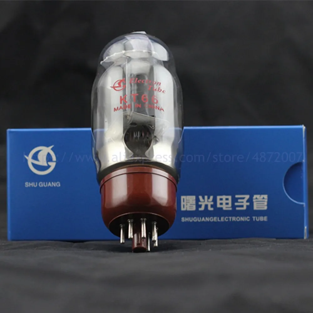 4 шт./лот Shuguang KT66 клапан совпадающий четырехтрубный аксессуары для усилителей Repalce TUNG-SOL GOLD LION KT66 KT66-Z