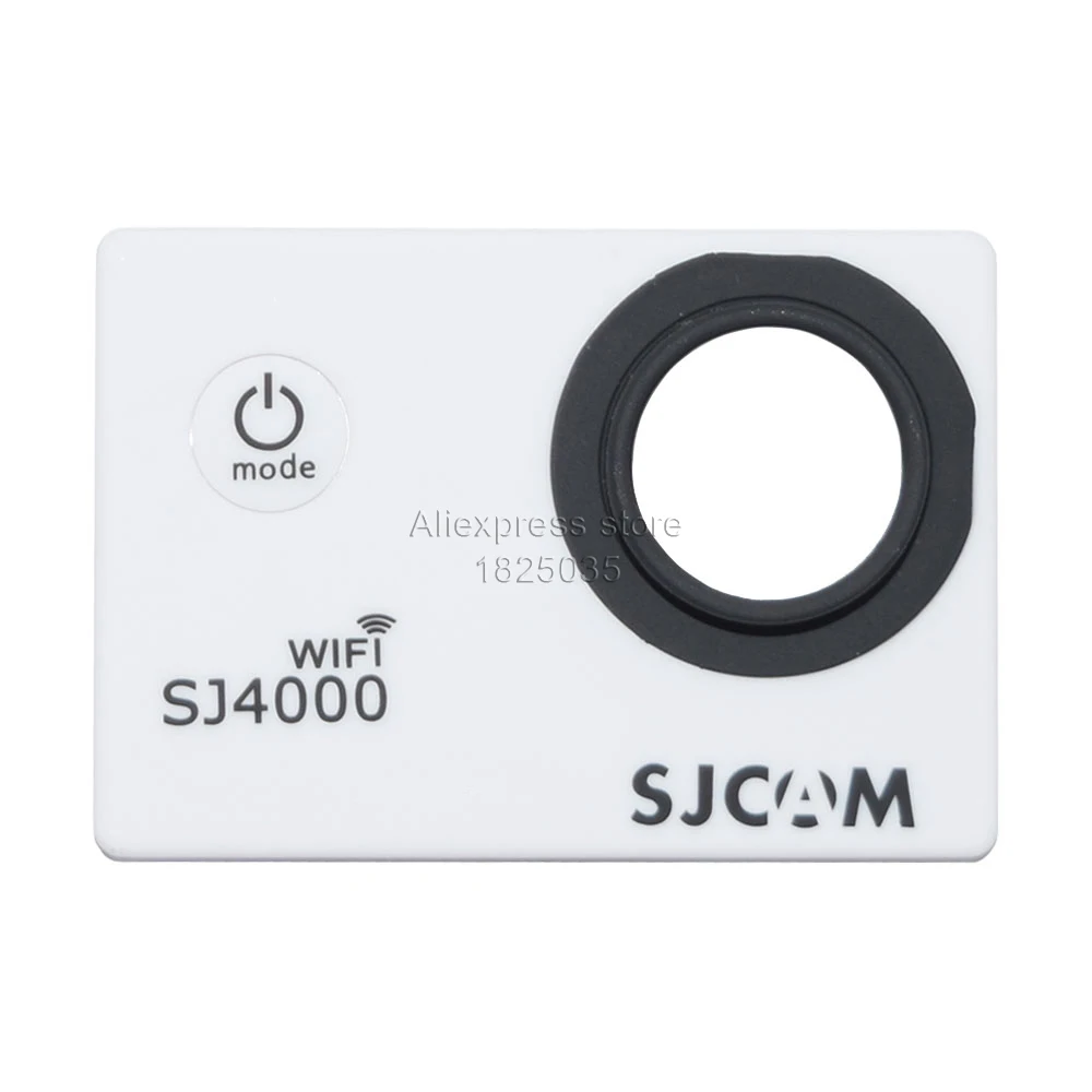 SJCAM SJ4000 Wifi части пластиковый материал Передняя панель чехол для SJ 4000 Wifi новая версия Спортивная экшн видеокамера - Цвет: Белый цвет