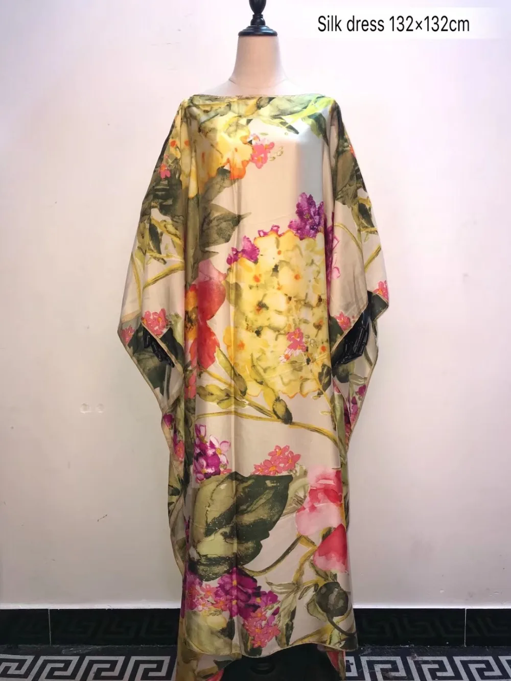 printed kaftan dress