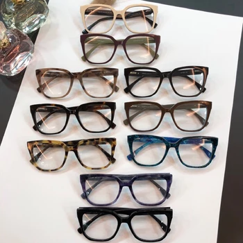 

New York Vintage Cat Eye Eyeglasses Frames glasses men and women 0416 Fashion Glasses Computer Optical Frame with Box