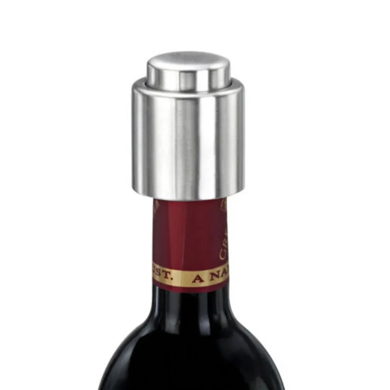 Высокое качество Новый Нержавеющая сталь запаянная красное вино хранения бутылку пробкой зажигания Bottle Кепки для бутылок вина инструмент