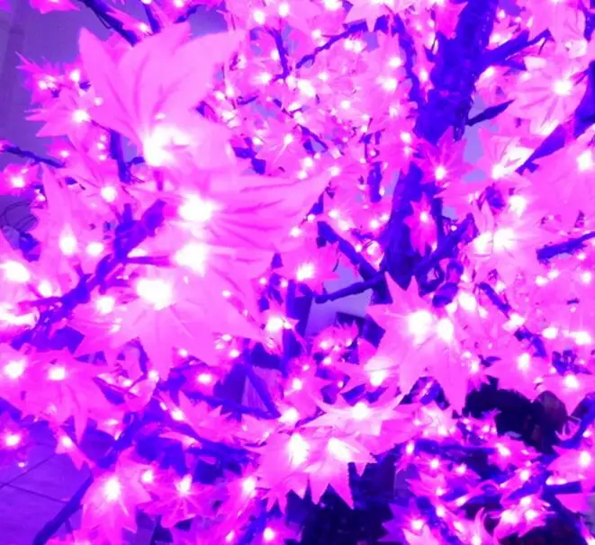 Free Shipping LED maple tree light,1.5M 636Leds Waterproof IP65 Led christmas tree light ,led holiday light AC110-240V