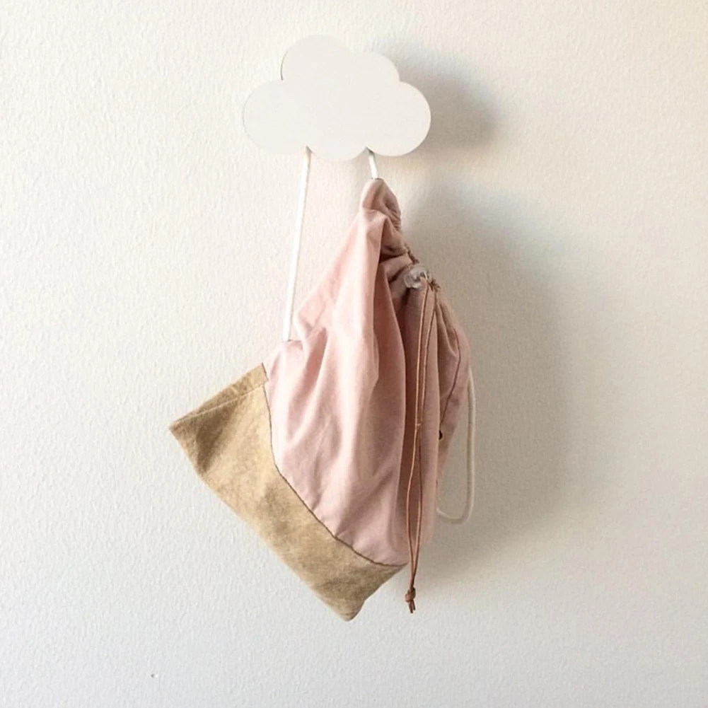 1 pieza Estilo nórdico nube de dibujos animados habitación de niños pegatina de madera colgante de pared gancho decoración de la pared decoración del hogar 1 pieza Estilo nórdico nube de dibujos animados habitación de niños pegatina de madera colgante de pared gancho decoración de la pared decoración del hogar