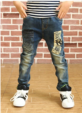 Новинка; детские джинсы хорошего качества; весенне-осенние джинсы для мальчиков; детские брюки; розничная