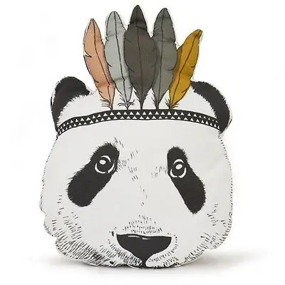 

Baby Kid Child Stuffed Toy Pillow Bed Sofa Decor Indian Panda Cushion For Gift