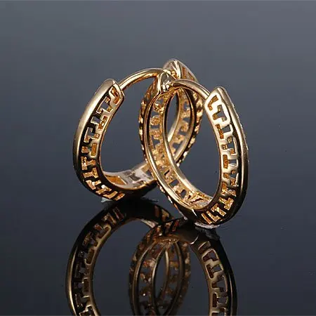Золотые серьги золотые кольца для женщин Oorbellen Boucle d oreille Pendientes Brinco Ouro CC Earings Jewelry