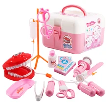 15 шт. Детские ролевые игры доктор игрушки Моделирование стоматолога для детей дошкольного возраста Обучающие наборы развития доктор игрушки для девочек Дети