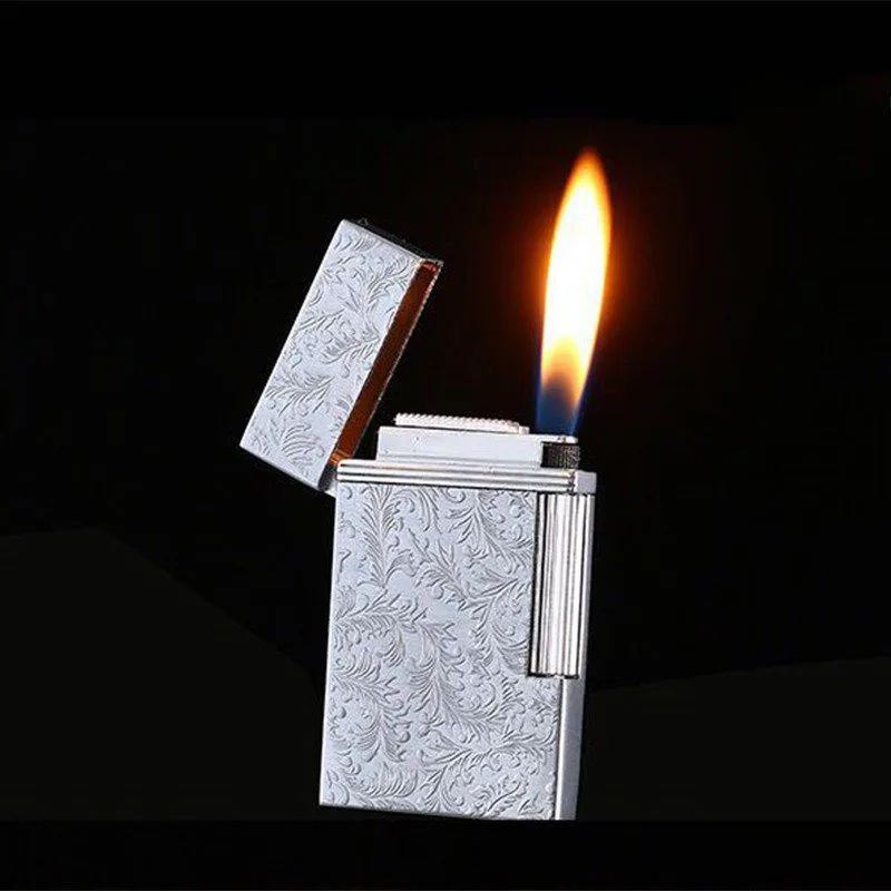 Металлическая надувная Зажигалка для сигарет, зажигалка для курения, Флинтстоун, надувная зажигалка, подарок, классические винтажные аксессуары для курения