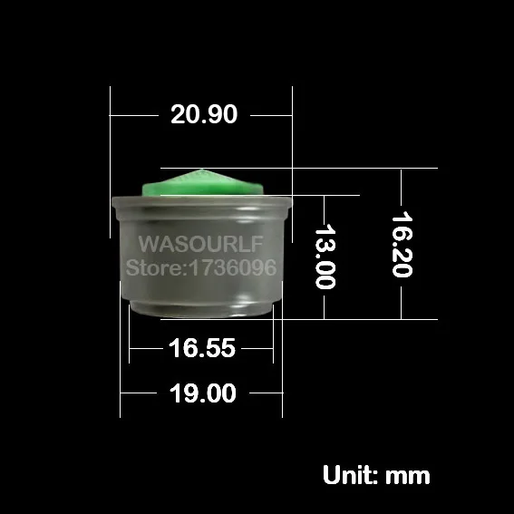 WASOURLF 6 шт. водосберегающий аэратор для крана 2L minute 24 мужской 22 мм Женский размер резьбы устройство для крана bubbler