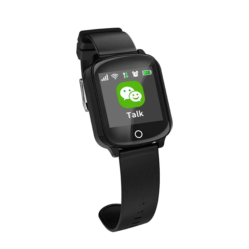 IP68 Waterproof Elderly GPS WIFI Tracker Android Heart Rate blood pressure Safety Anti-Lost Fall-Down Alarm Locator Smart Watch gps location tracker