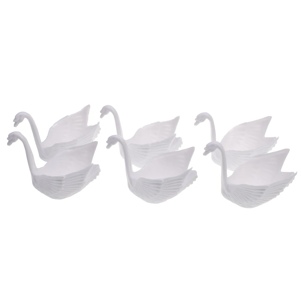 12 Pieces European Romantic Swan Wedding Favors Gift Box Candy Boxes Celebration