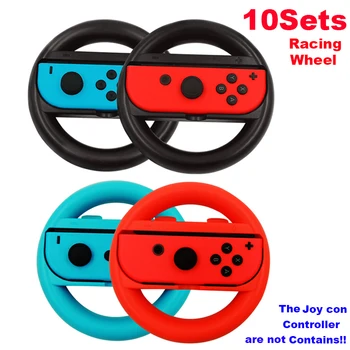 

10Pair Racing Wheel for Joy con, game Wheels for Nintend Switch Steering Wheel Gamepad for Joy-Con Controller Joystick Grip