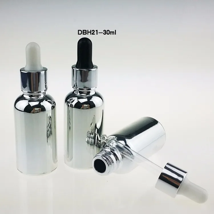 DBH21-30ml Silver e-juice bottle with dropper (3)